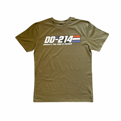 DD214 Elite T-shirt- Military Green