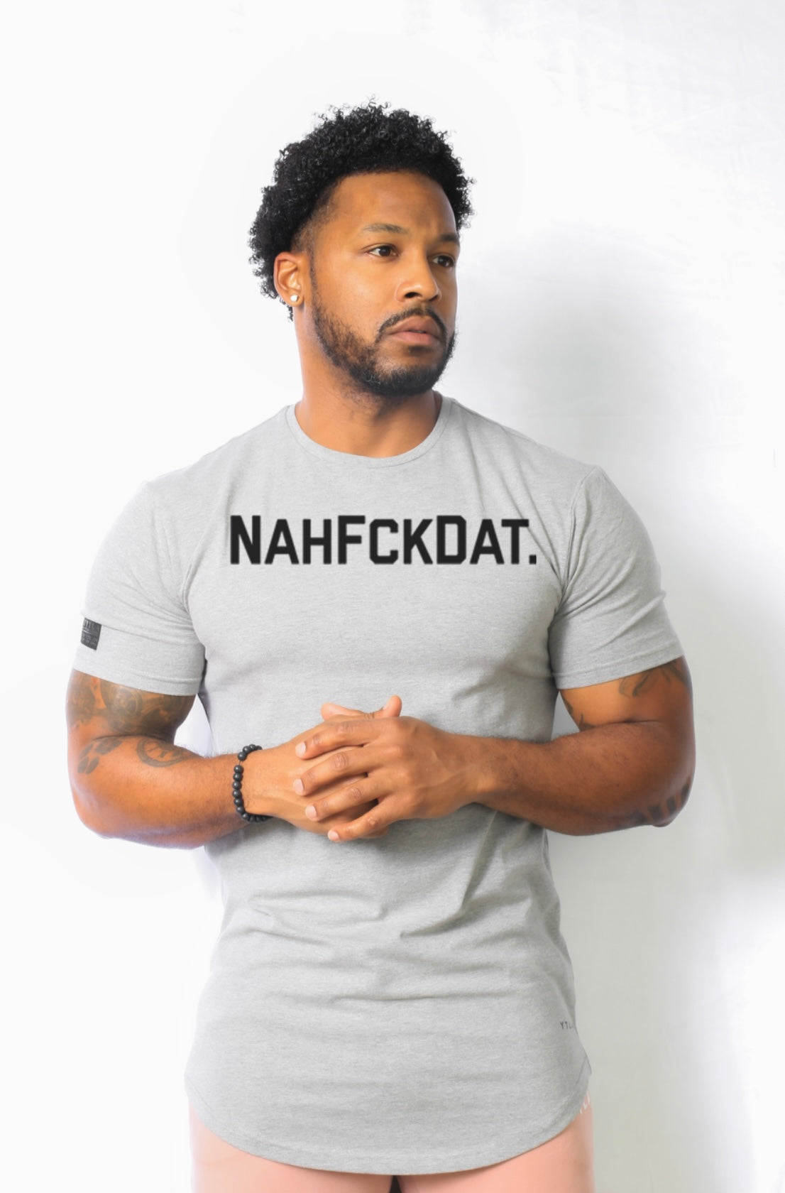 NahFckDat Elongated T-Shirt